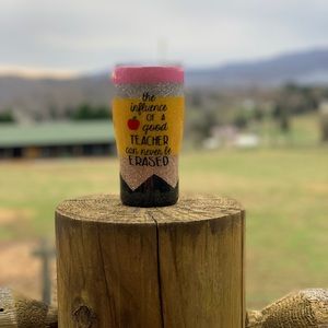 Sublimation cup 14 ounces hot cold drinks coffee tea new teacher